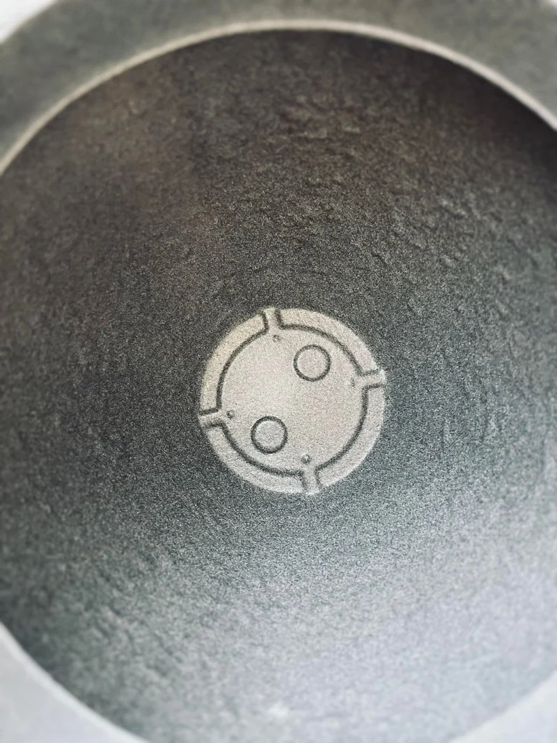 Blumentopf aus Kunststoff - LYS STONE - Innen und Außen