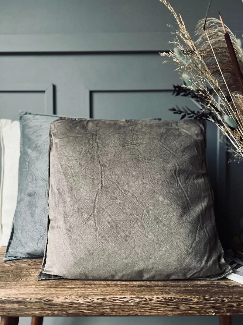 Kissen inkl. Füllung - 45x45 Taupe