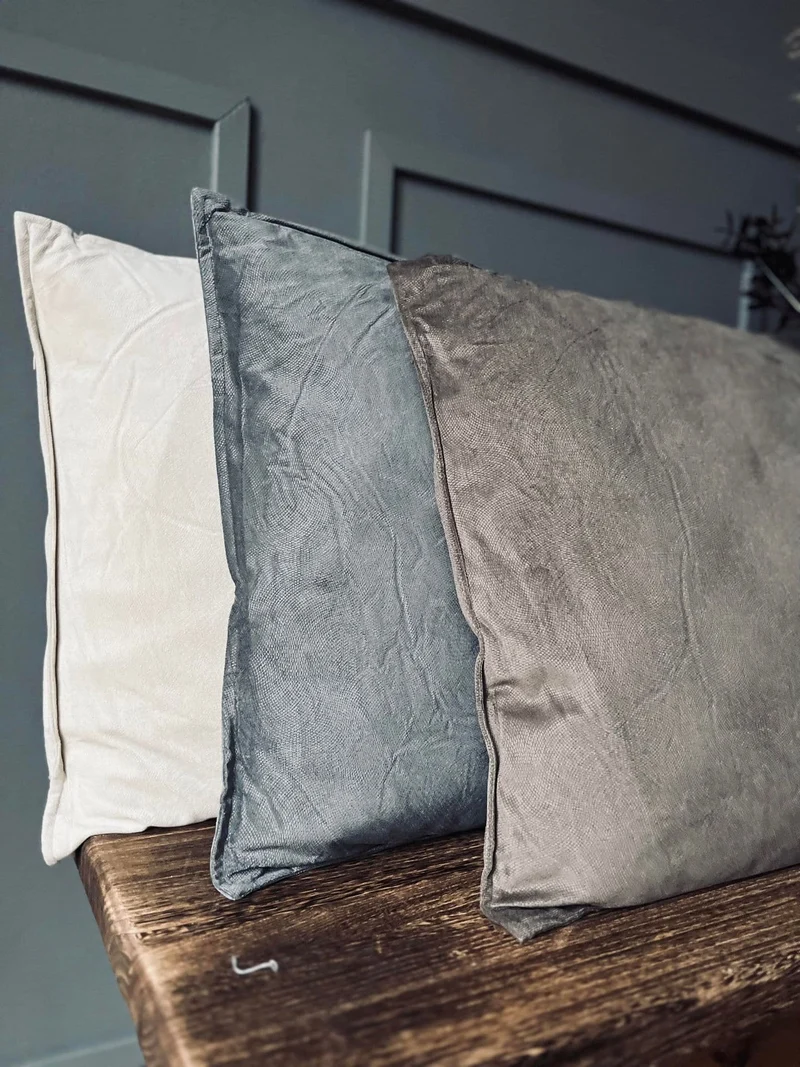 Kissen inkl. Füllung - 45x45 Taupe