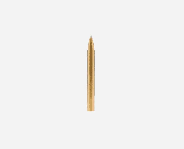Kugelschreiber mit schwarzer Tinte - Messing