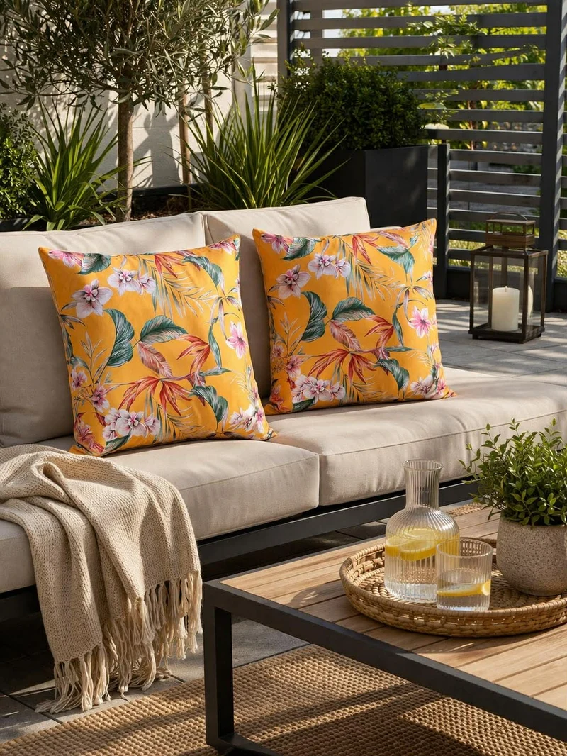 Kissen 45x45 cm - Bloom - Verschiedene Farben