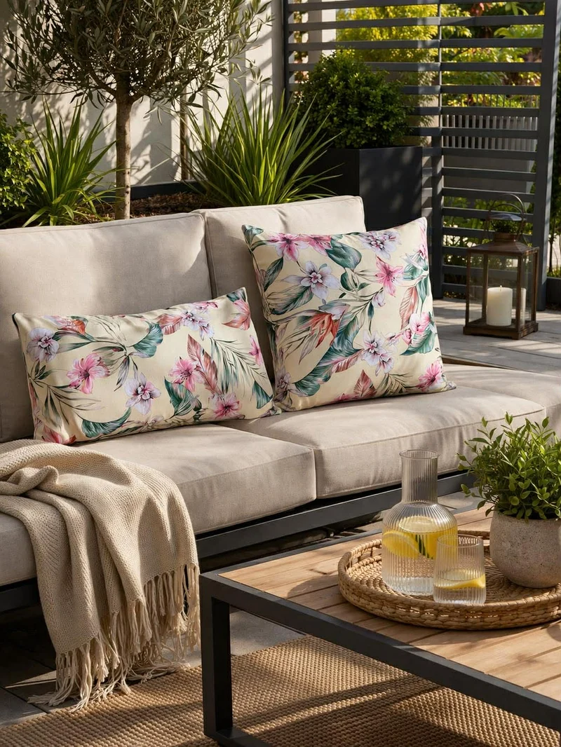 Kissen mit Füllung Bloom - mehrere Farben