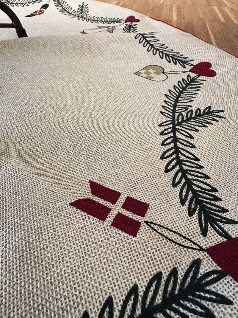 Weihnachtsbaumteppich