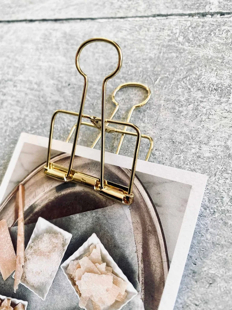 Gold-Clip - Groß
