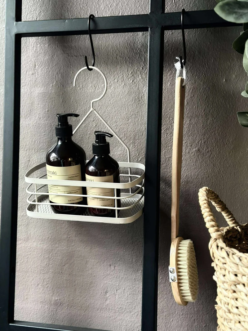Badezimmer-Aufbewahrung - Beige