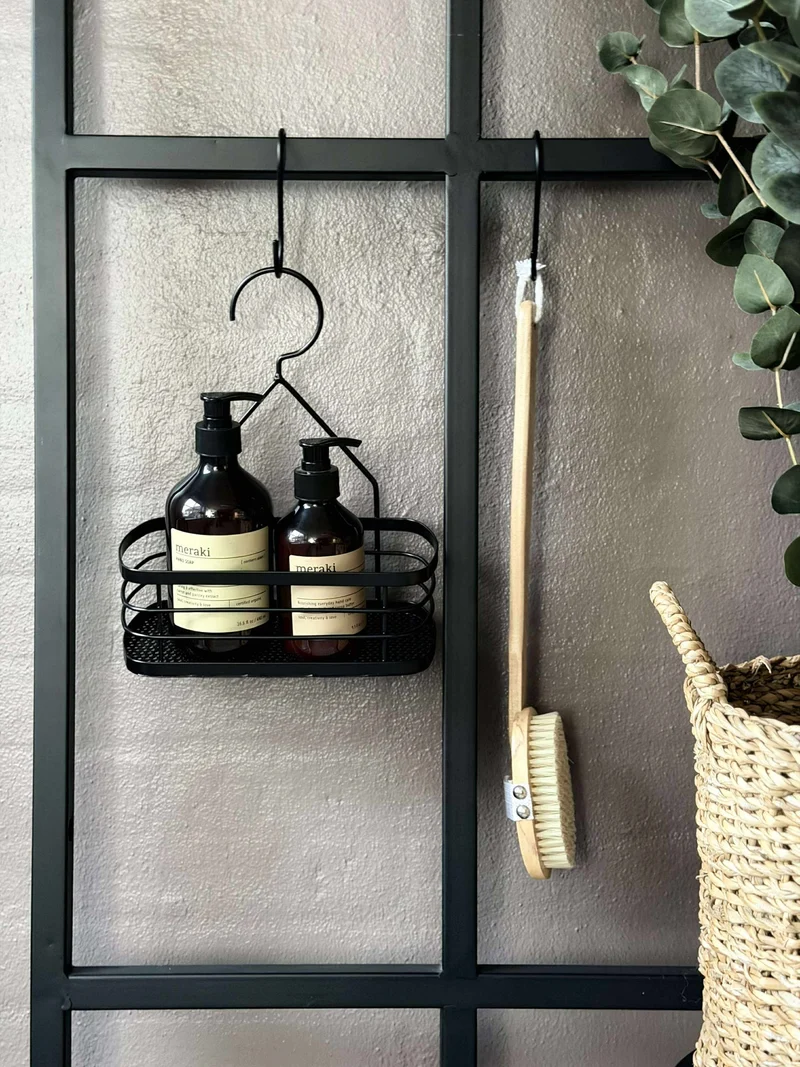 Badezimmer-Aufbewahrung - Schwarz