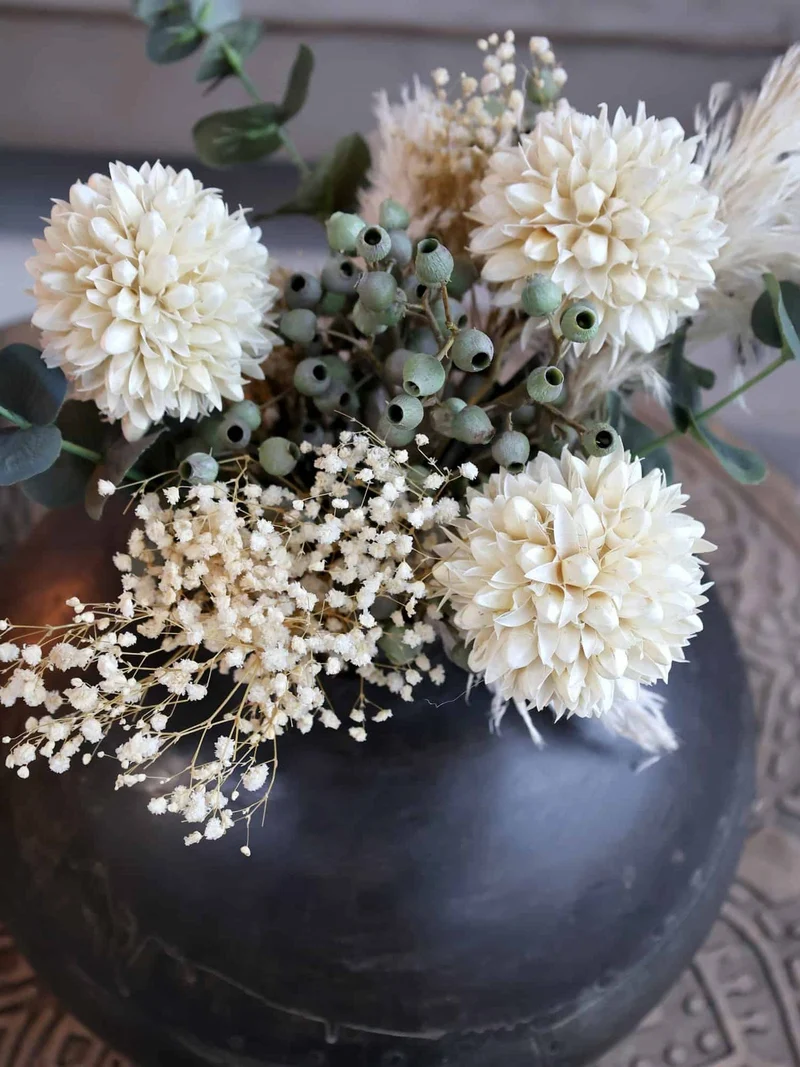 Ewigkeitsblumen - Weiße Schneebälle