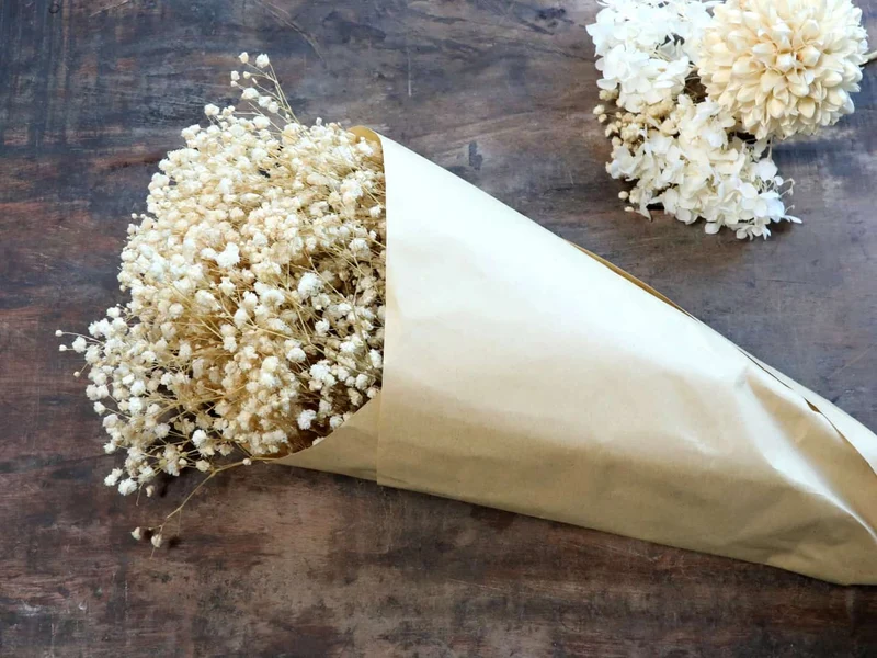 Ewigkeitsstrauß - getrocknetes Schleierkraut