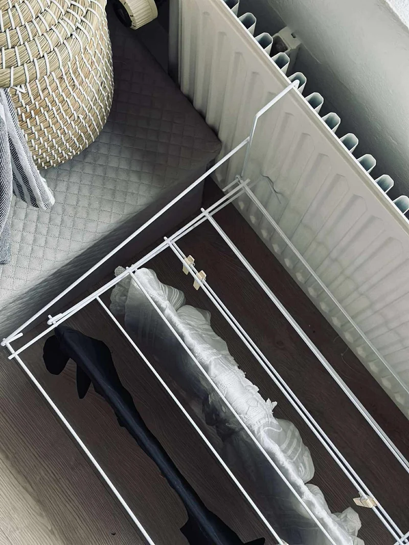 Wäscheständer mit Haken