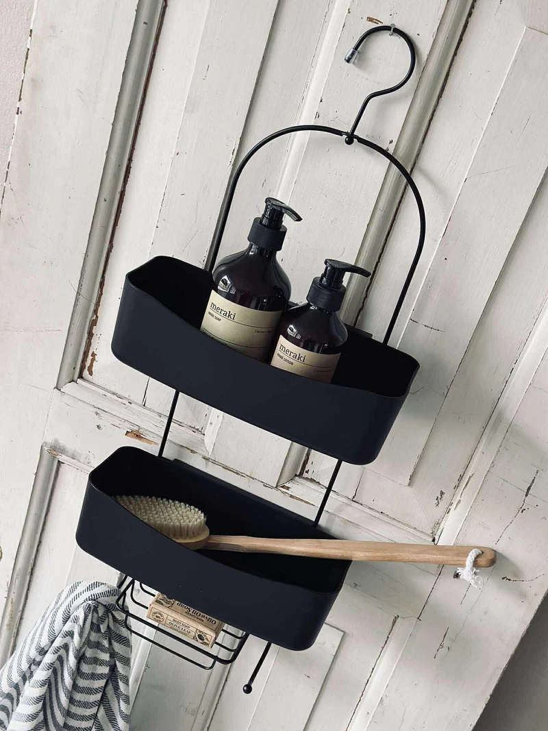 Badezimmer-Aufbewahrung - Schwarz