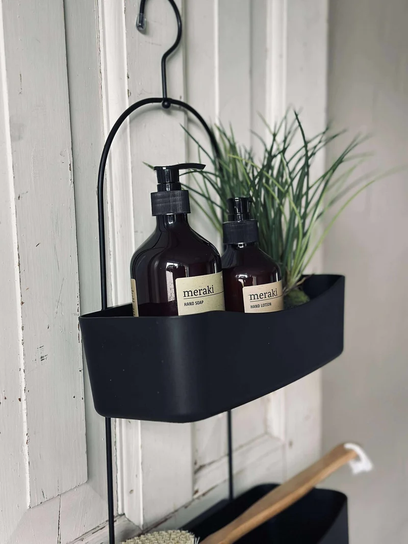 Badezimmer-Aufbewahrung - Schwarz