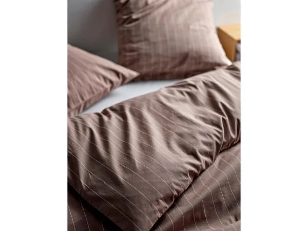 Bettwäsche, 2er-Set - Södahl - 140x220 cm - Zen - Taupe
