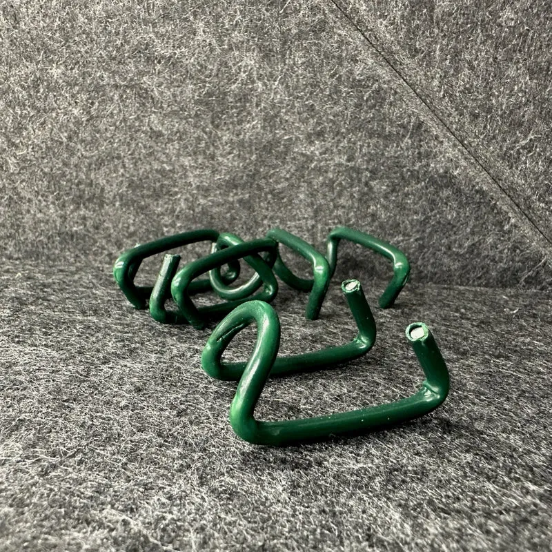 Pipe hooks for nosag springs - nosag clamp - Green (p/pc)