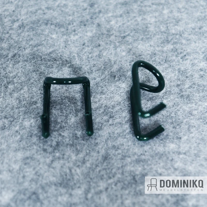 Pipe hooks for nosag springs - nosag clamp - Green (p/pc)