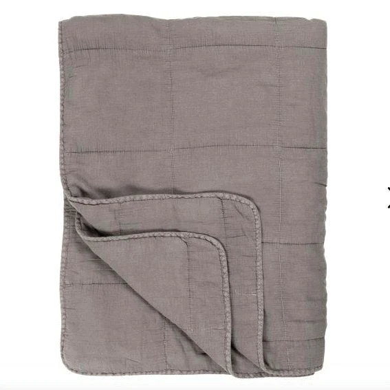 Quiltdecke – 130x180cm - Vintage quilt smoke