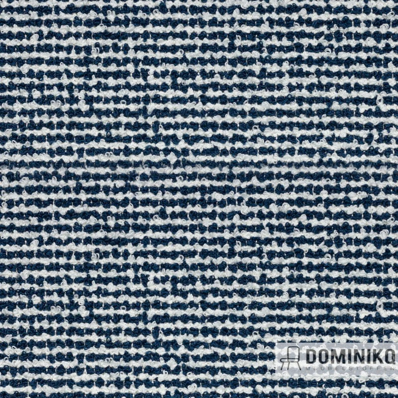 Vyva Fabrics - Revyva Bouclé - 6105 Stripe Amalfi