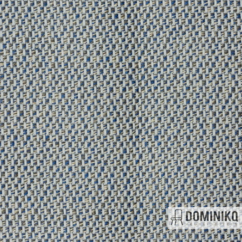 Vyva Fabrics - Hemp Flora - 772 36 - Forget-me-not