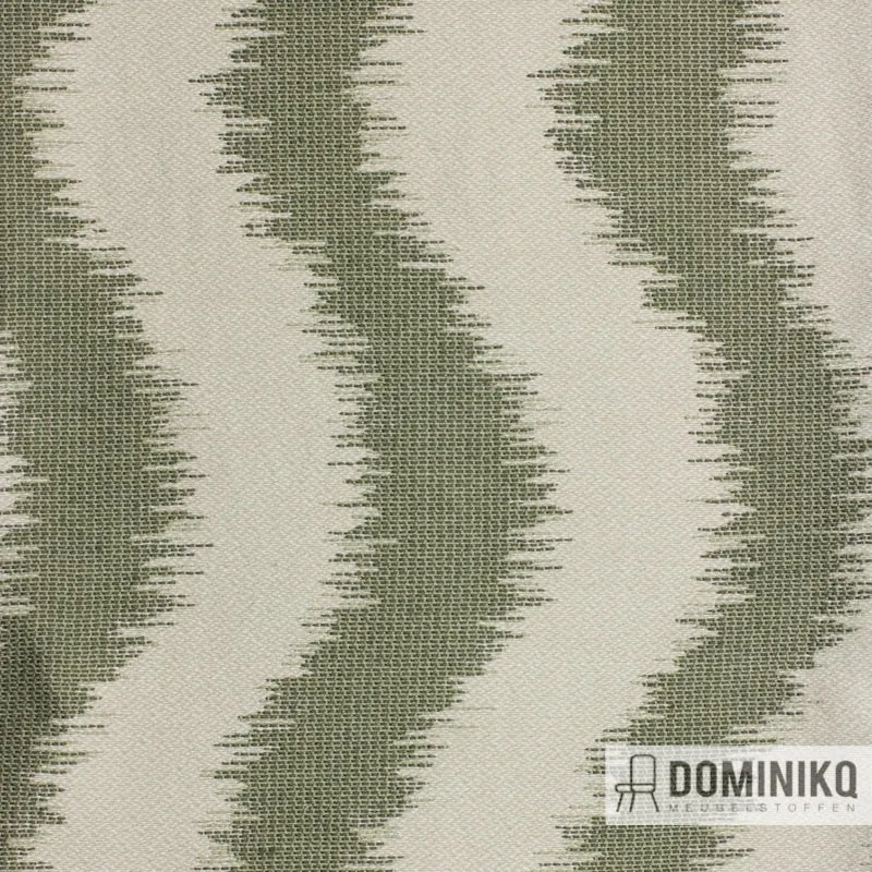 Vyva Fabrics - Hemp Wavy - 7111 - Farngrün