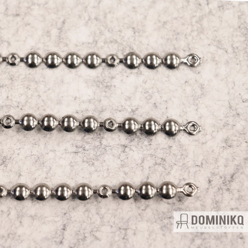 Decorative nail strips - 9,5mm - Nickel