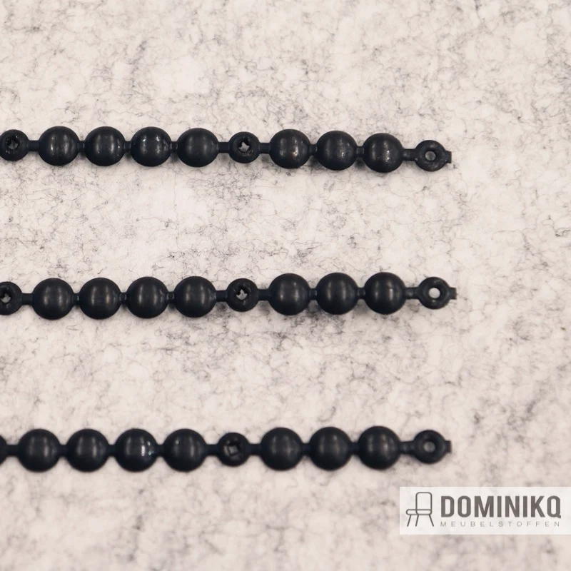 Decorative nail strips - 9,5mm - Matte Black