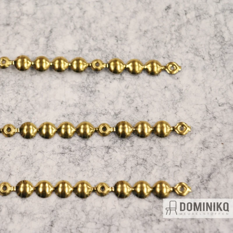 Dekorative Nagelstreifen – 9,5 mm – Goldmessing
