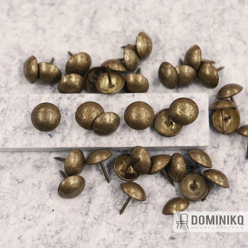 Ziernägel - Stahl - 9,5mm Gold meliert