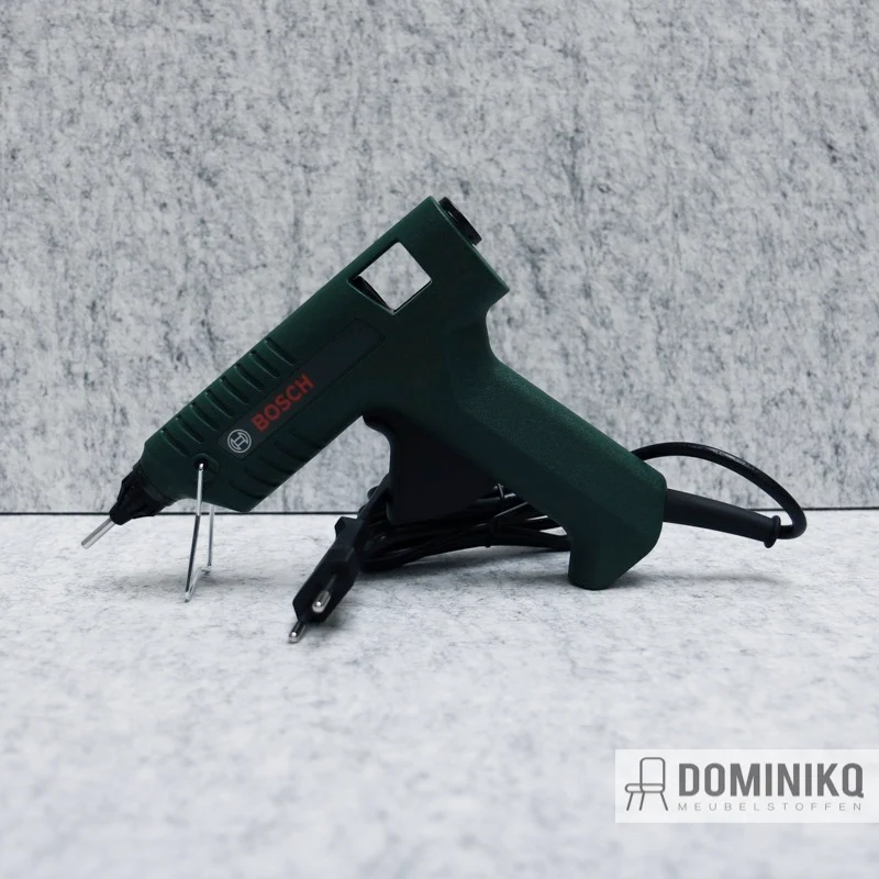 Professional upholsterer's glue gun