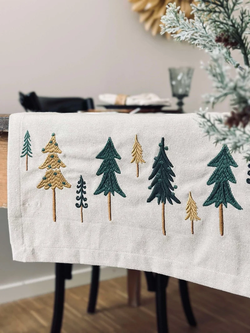 Tischläufer Bäume 90cm