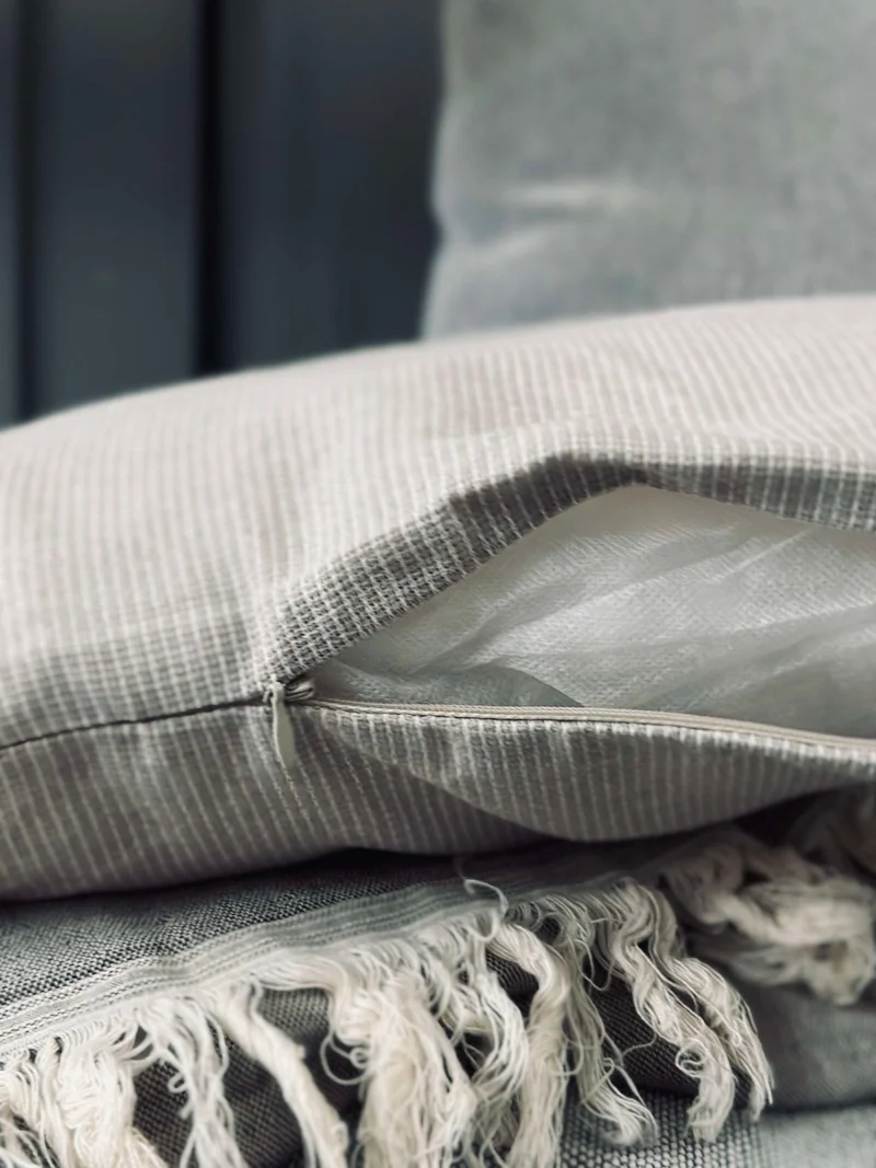 Kissen mit Füllung - Beige